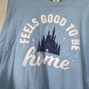 Disney Parks 1X sweatshirt light blue